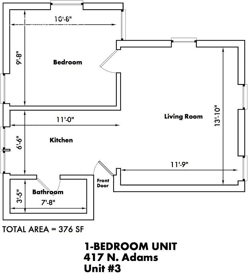 Building Photo - 417 N Adams St #3