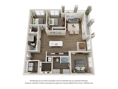 Floor plan Willow