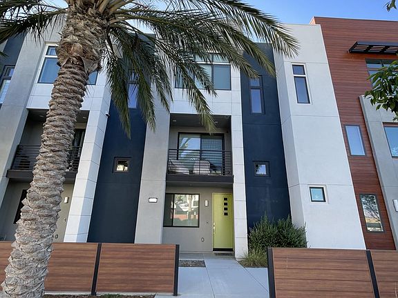 front of townhouse