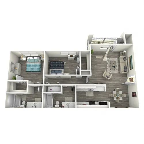 Floor plan B1