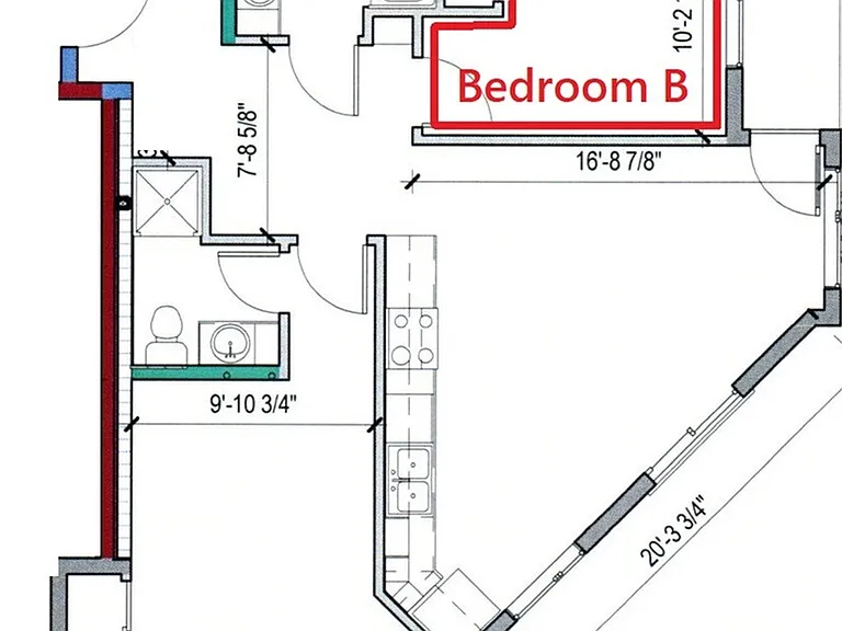 E - Bedroom B available to lease E - Bedroom B available to lease