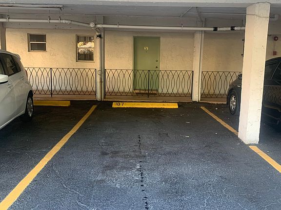 Parking space in front of door