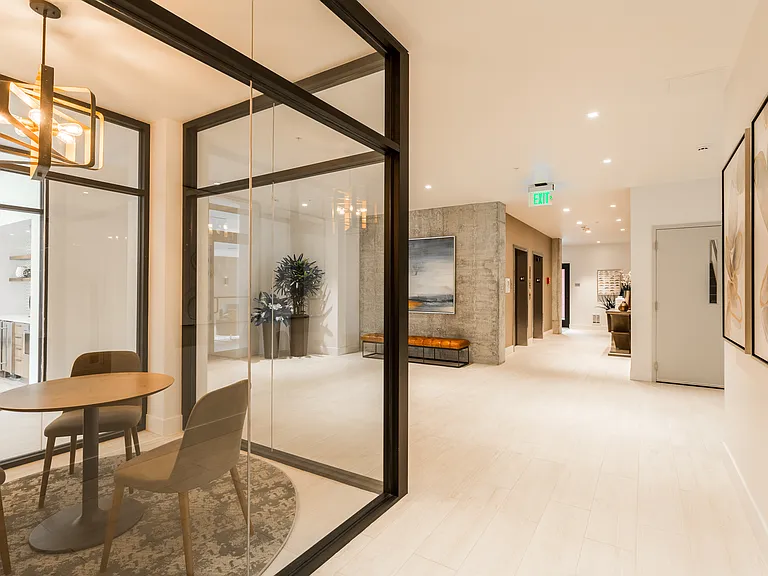 Small conference room, Elevator lobby