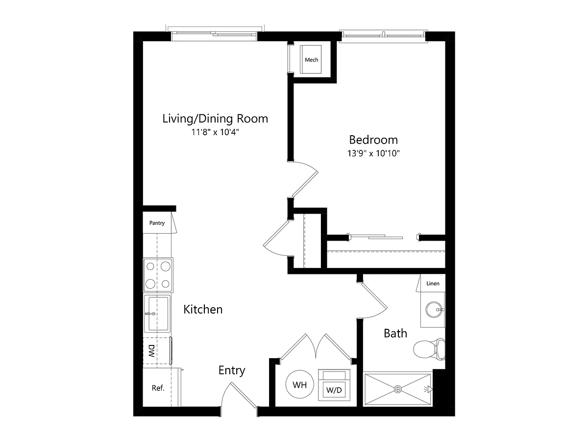 Floor plan A1