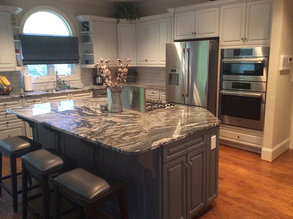 Granite tops & large island