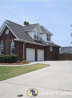 View of two car garage