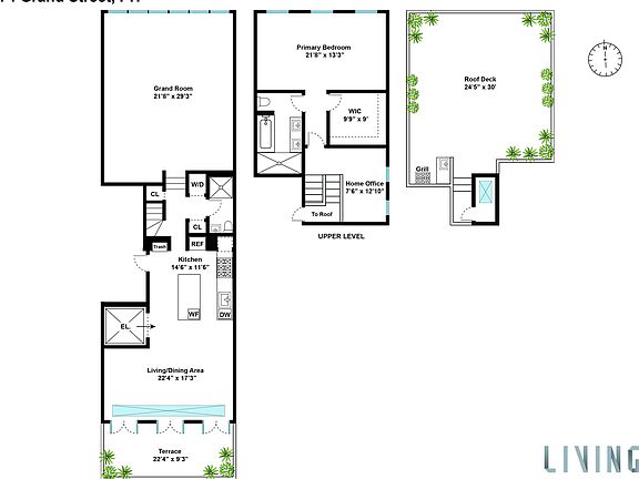 2nd image of 74 Grand St #Penthouse