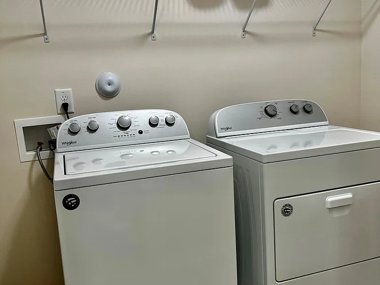 Second floor - Washer/Dryer room view 1
