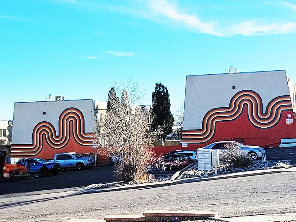 Check out the new mural that we just painted on the building exterior!