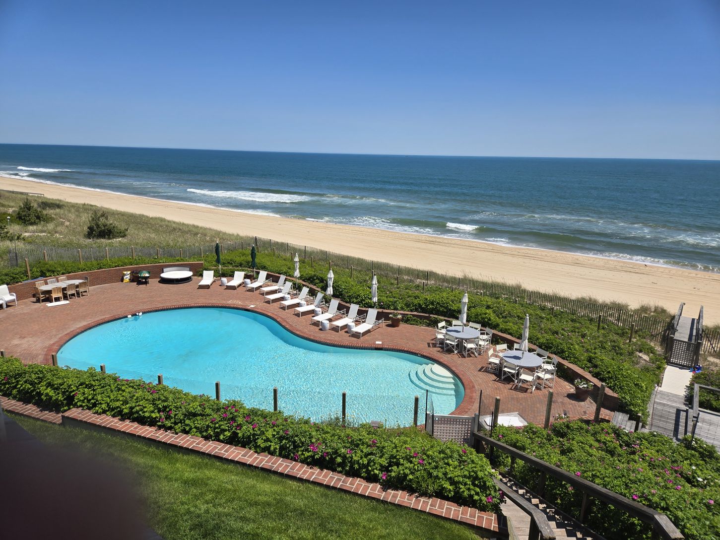  70' Oceanfront Heated Pool