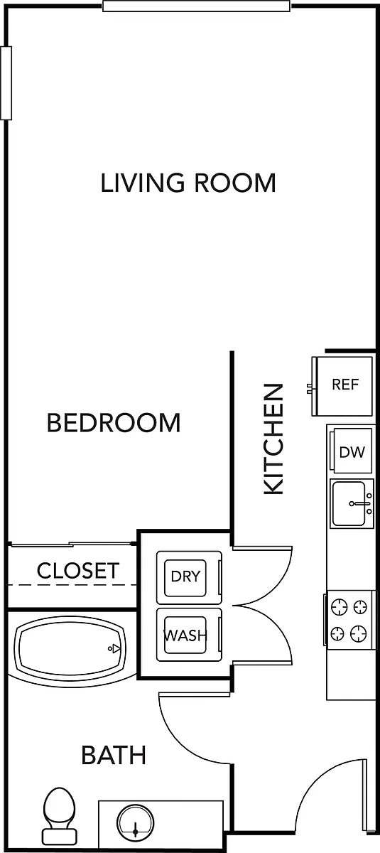 Floor plan Cascade A1 Type A