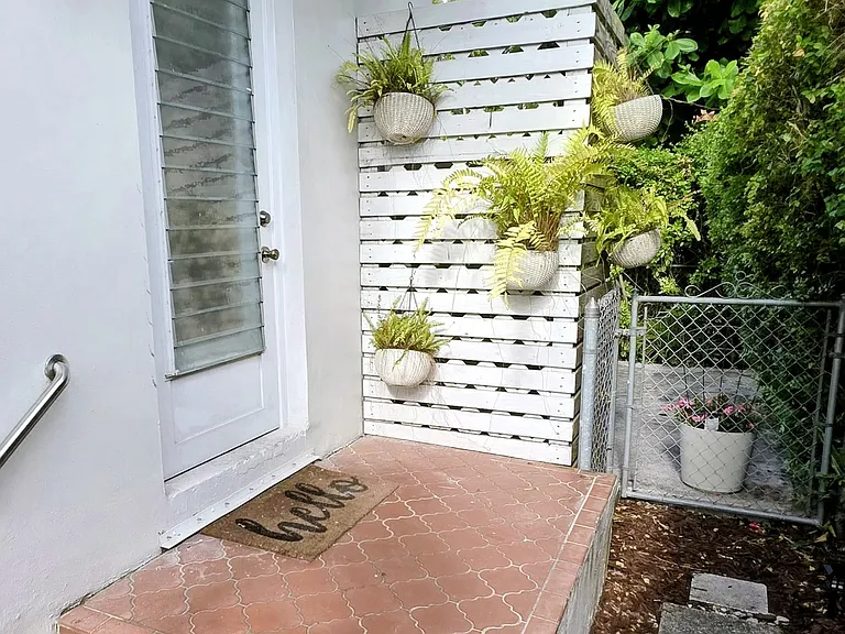 Front entrance to studio