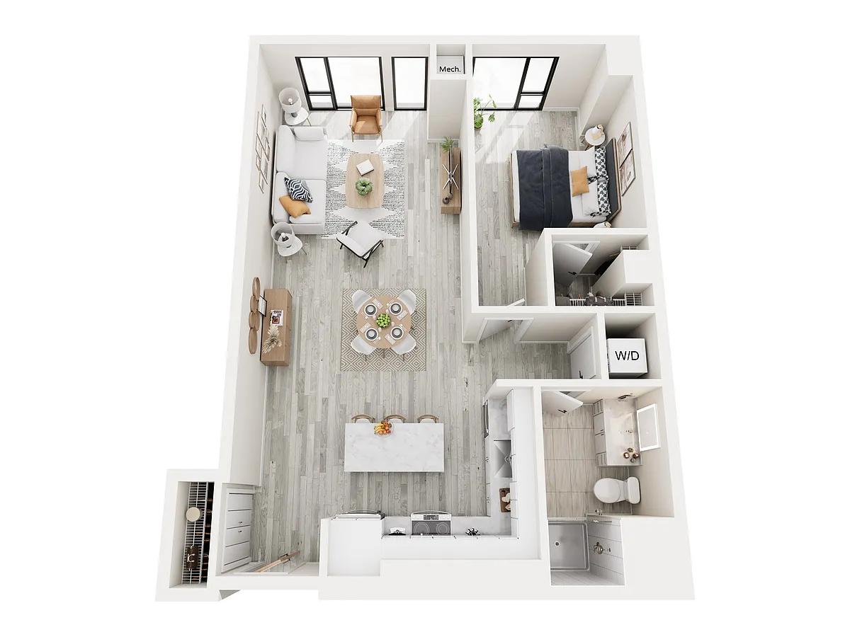 Floor plan 1B2