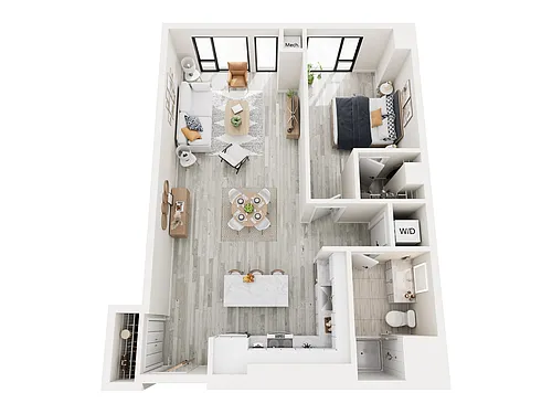 Floor plan 1B2