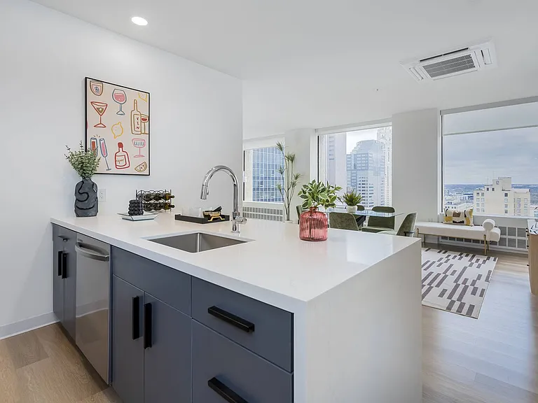 Kitchen Island and Dining