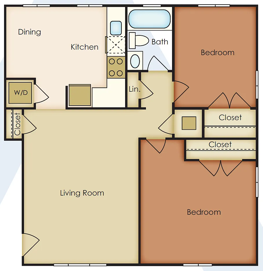 Floor plan The Washington