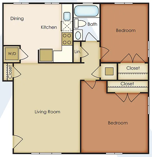 Floor plan The Washington