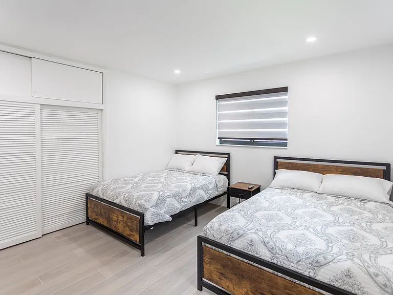 2nd bedroom with closet to the left