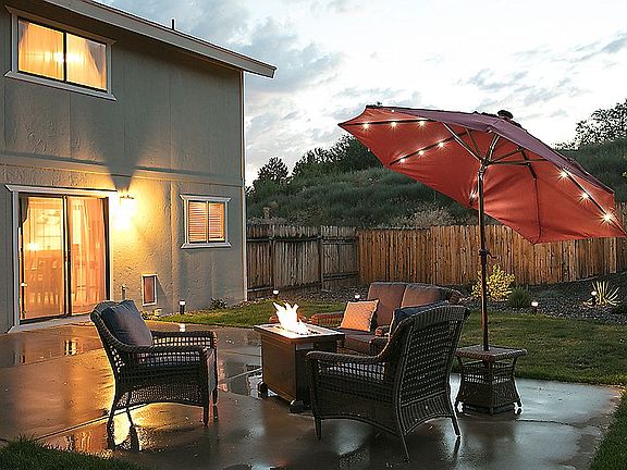 Patio is wired for a hottub!