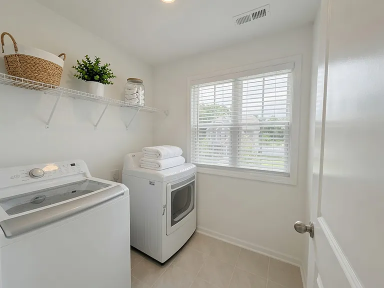 Upstairs laundry