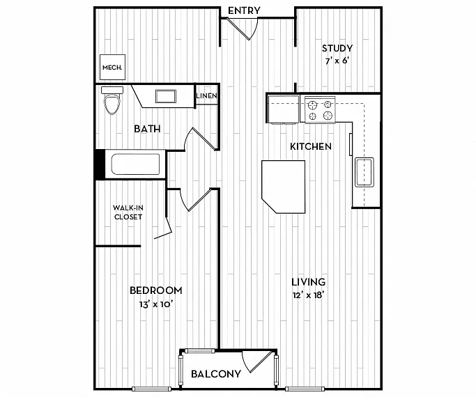 Floor plan Anchor / Windward