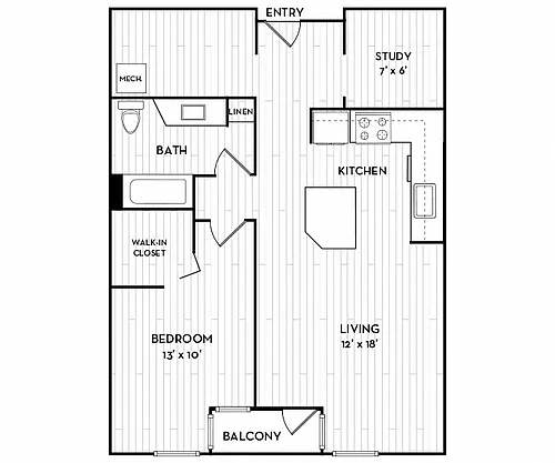 Floor plan Anchor / Windward