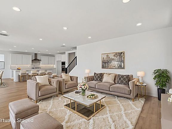 Virtually Staged Great Room