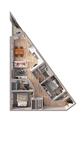 Floor plan B2A