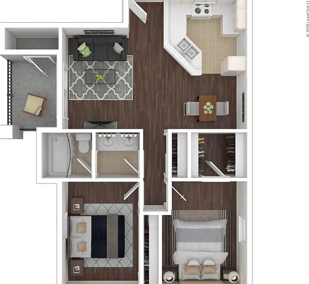 Plan 2 Floorplan Diagram