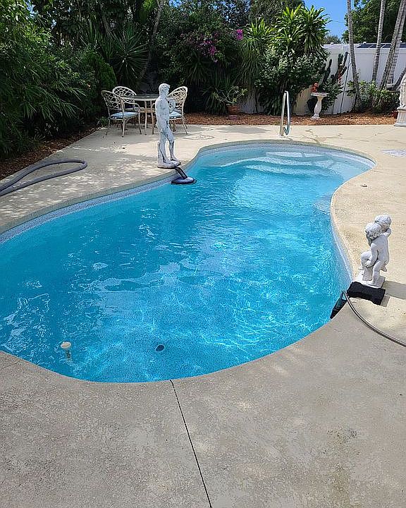 Remodeled pool