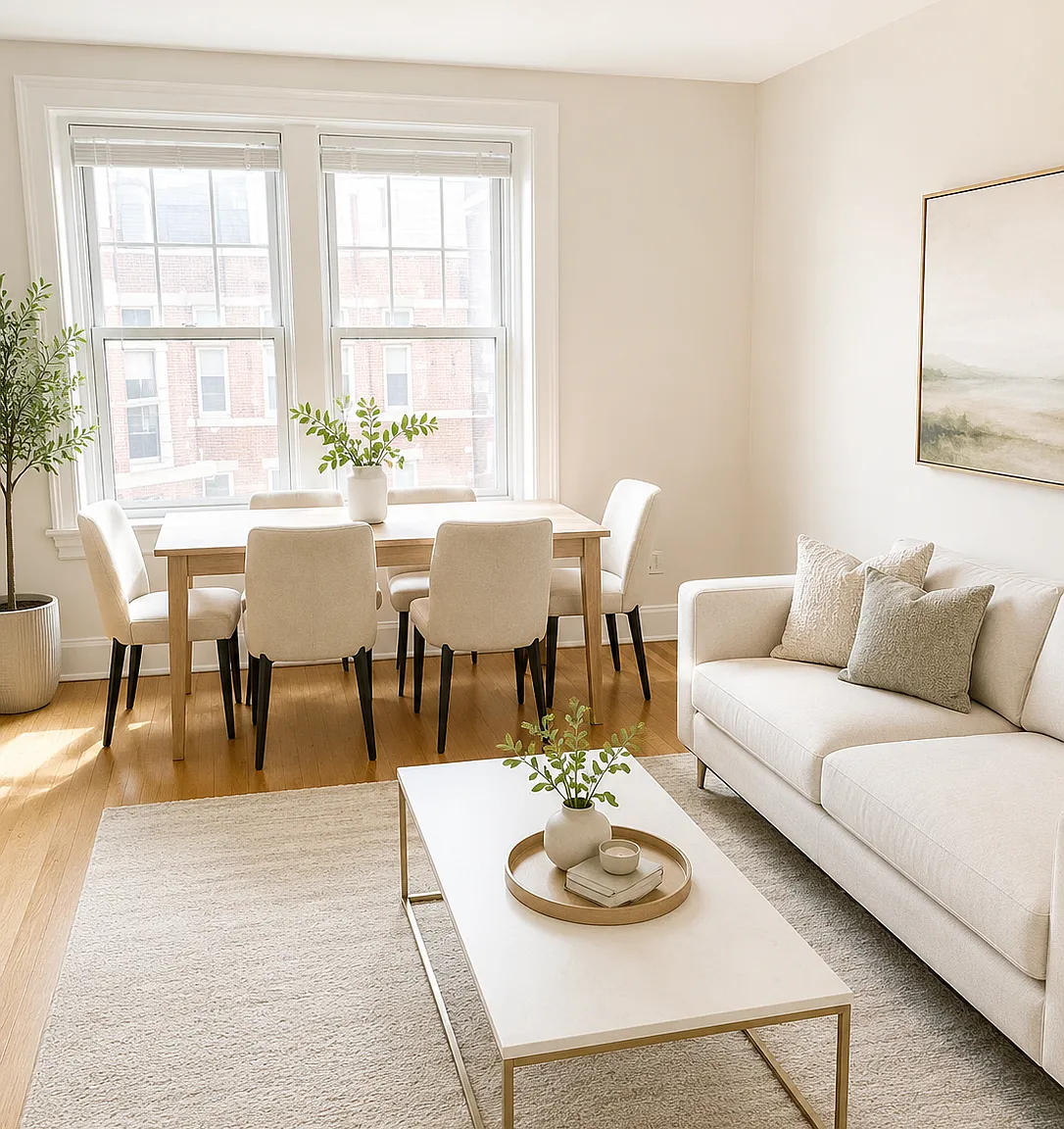 3 bed, 828 sqft, $3,400 — Photo 1