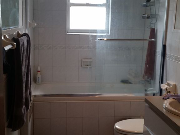 jacuzzi bathtub w/glass door