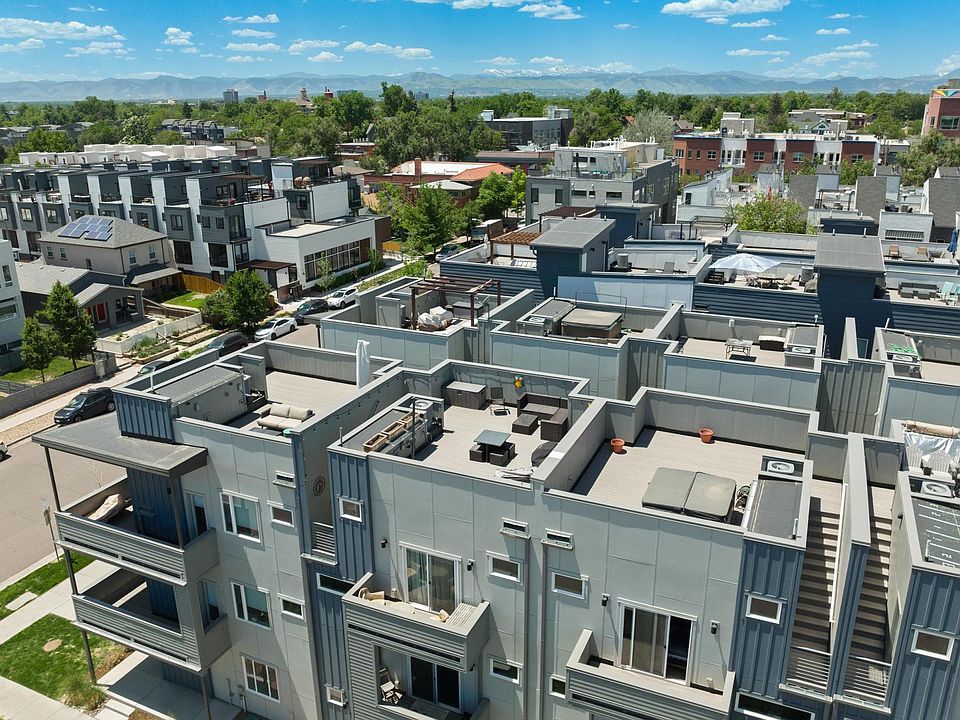 Drone photo of rooftop