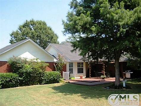 View of the back deck