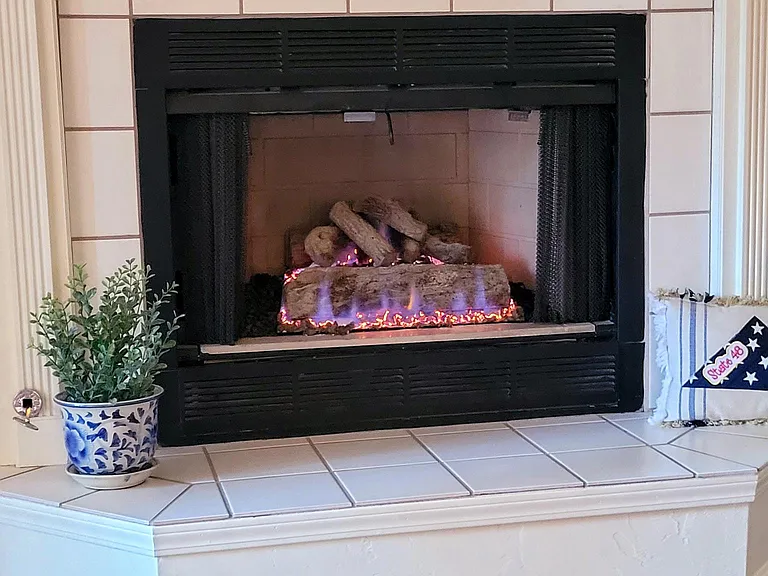 New Gas Log