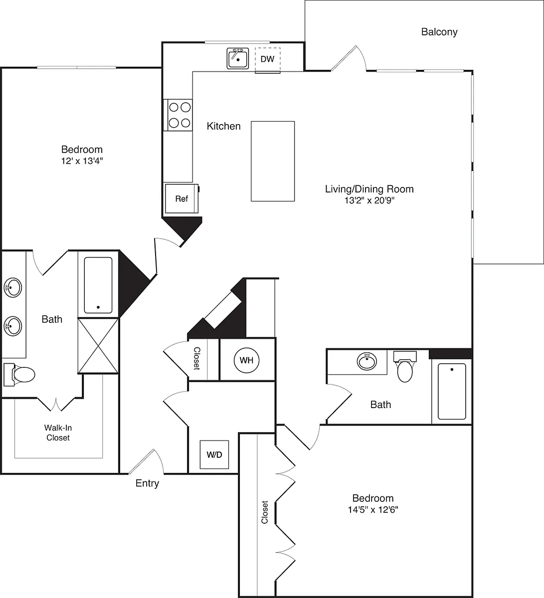 Floor plan B14