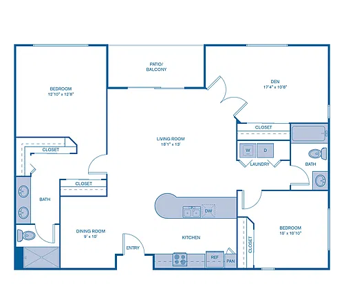 Floor plan C1