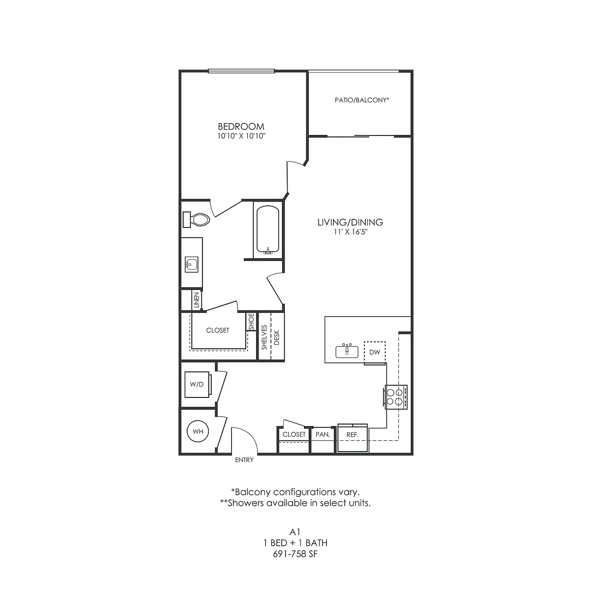 Floor plan A1