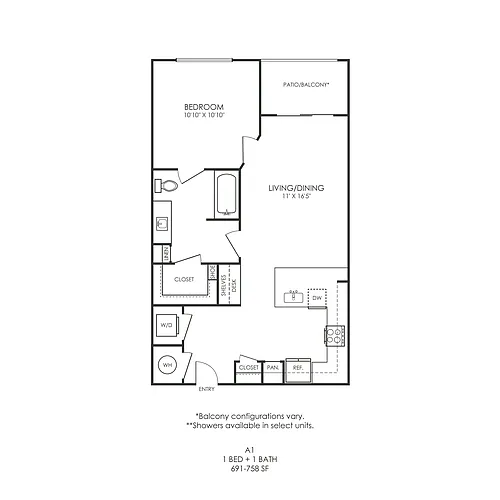 Floor plan A1