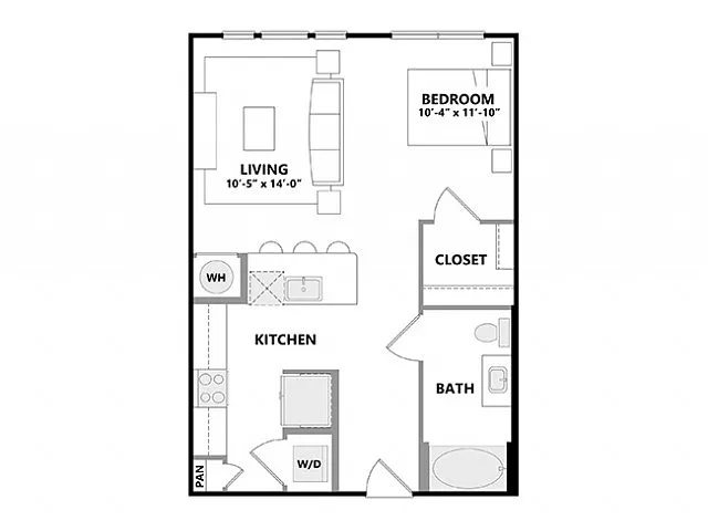 Floor plan E1a