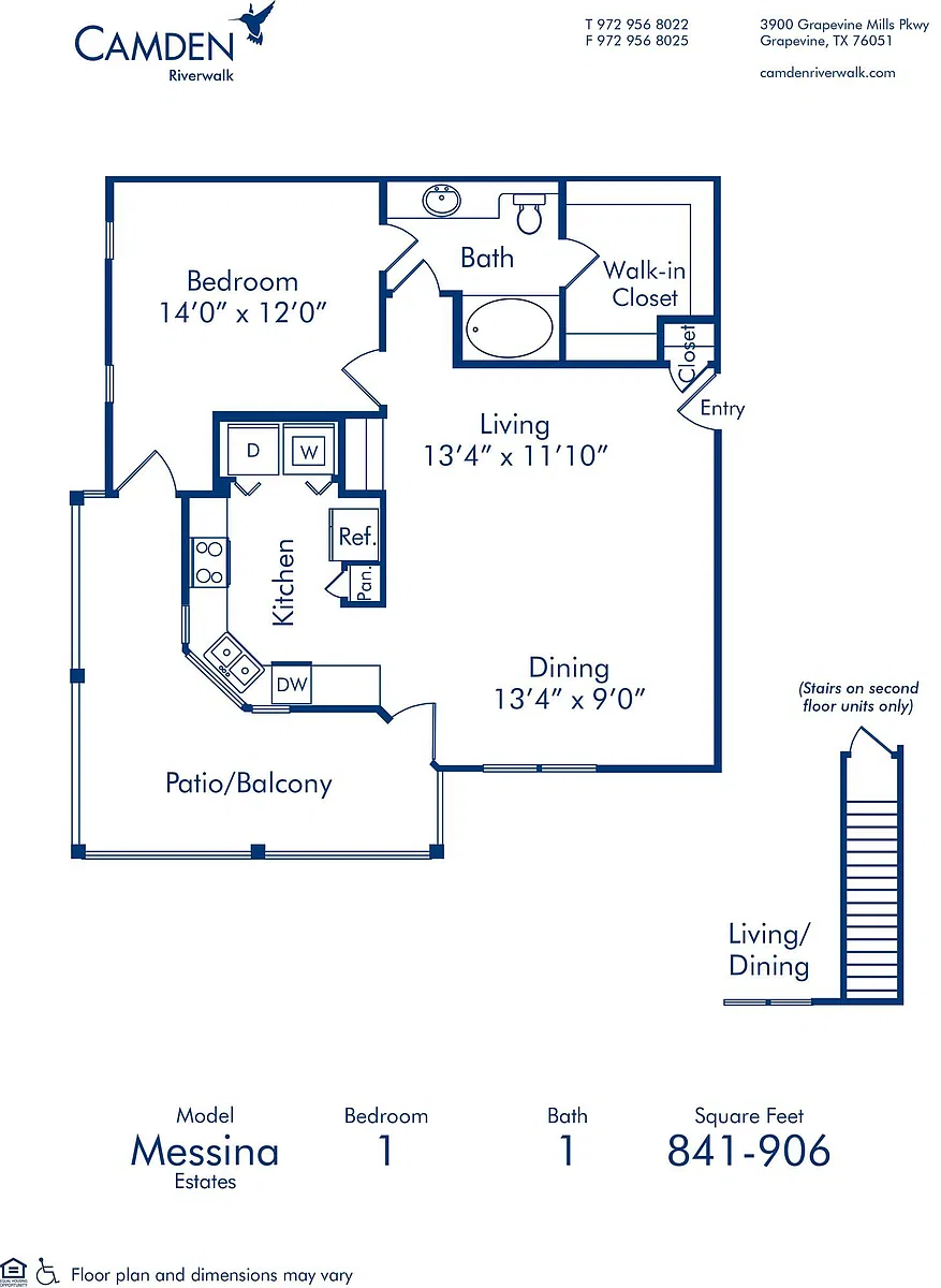 Floor plan Messina Estates
