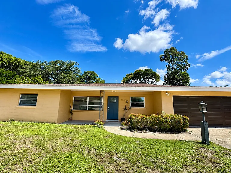 The Tangerine house on Tangerine Drive.