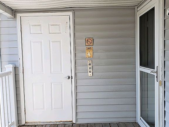 Front Door and Elevator Door