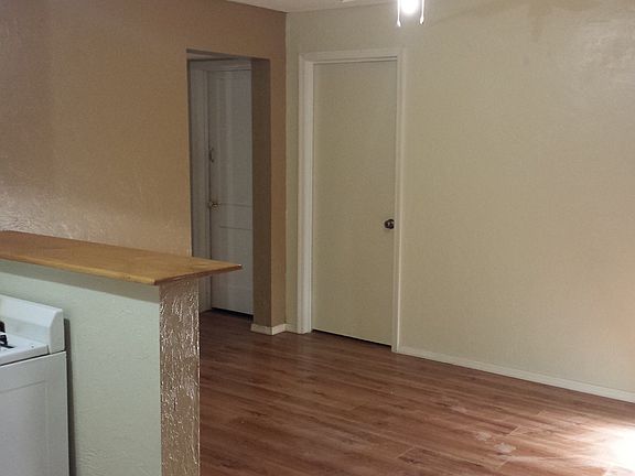wood laminate in kitchen and halls