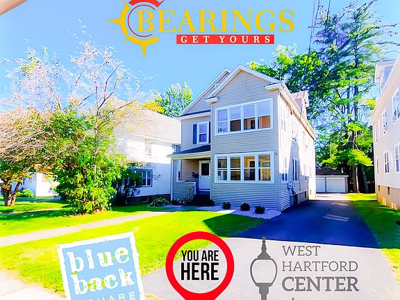 Burr Street is across the street from the Town Hall and West Hartford Police Department. This image gives you a better idea of your bearings as it relates to where Blue Back Square and West Hartford Center are.