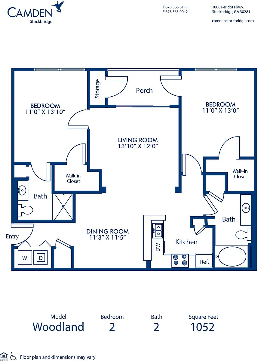 Floor plan Woodland