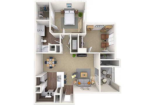 Floor plan Leander