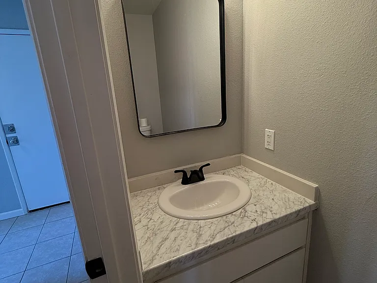 Downstairs half bath