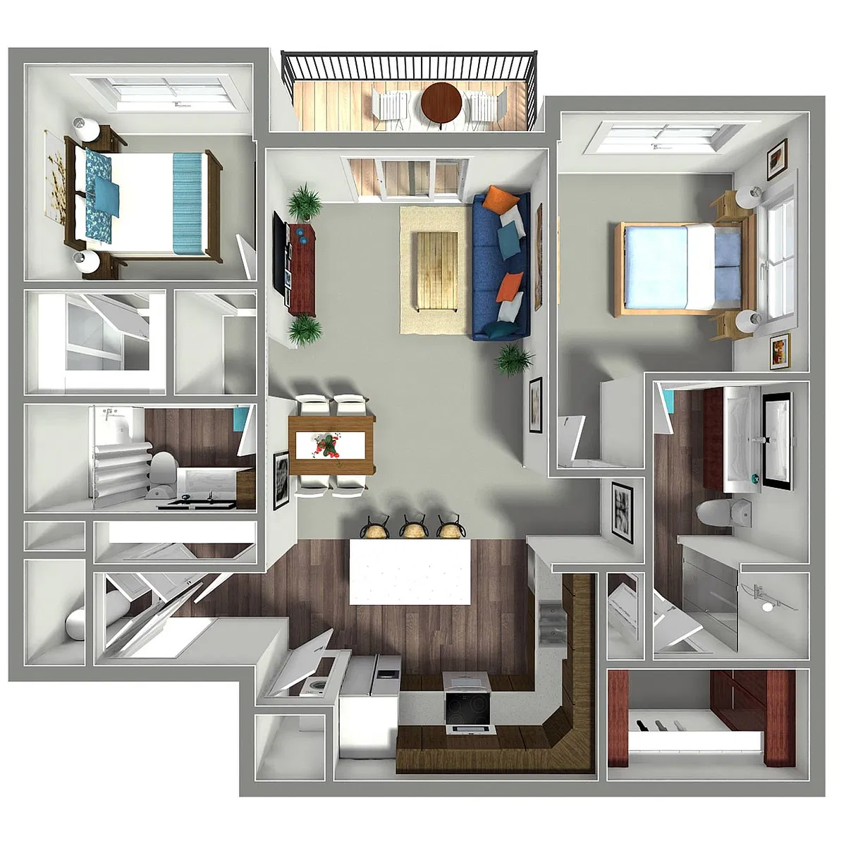 Floor plan Bordeaux