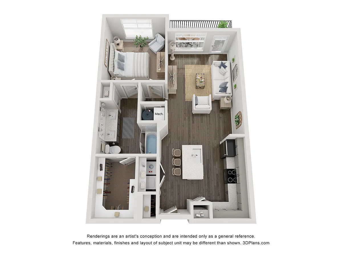 Floor plan Garland
